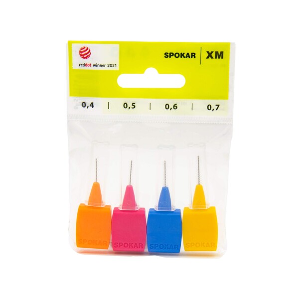 E-shop Spokar XM Mix medzizubná kefka 4 ks