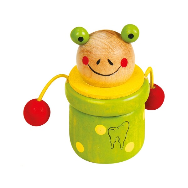 E-shop Krabička na mliečne zúbky – žaba