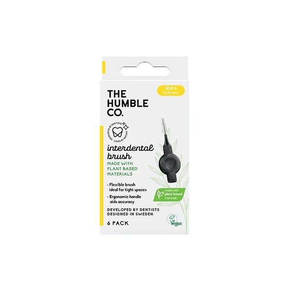 E-shop The Humble 0,70 mm žltá medzizubná kefka 6 ks