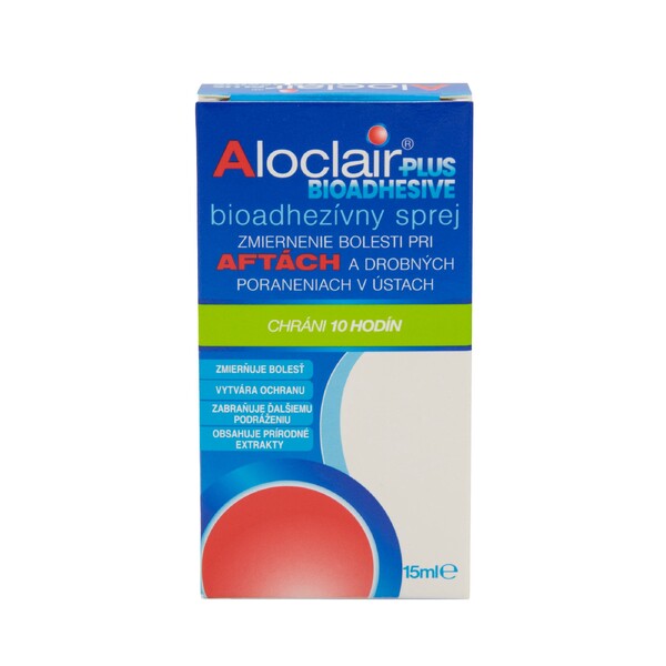 E-shop Aloclair plus Bioadhesive sprej 15 ml
