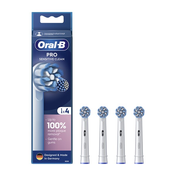 E-shop Oral-B Sensitive Clean Pro náhradné hlavice 4 ks