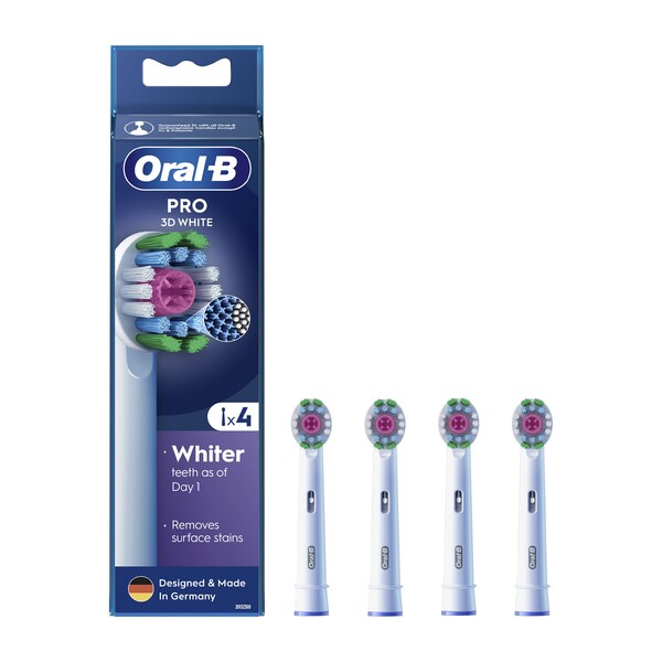 E-shop Oral-B 3D White Pro náhradné hlavice 4 ks