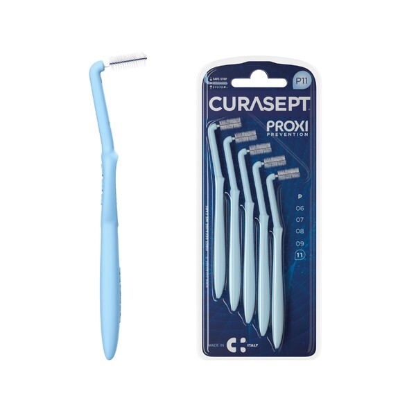 E-shop Curasept P11 Angle medzizubné kefky modré 5 ks