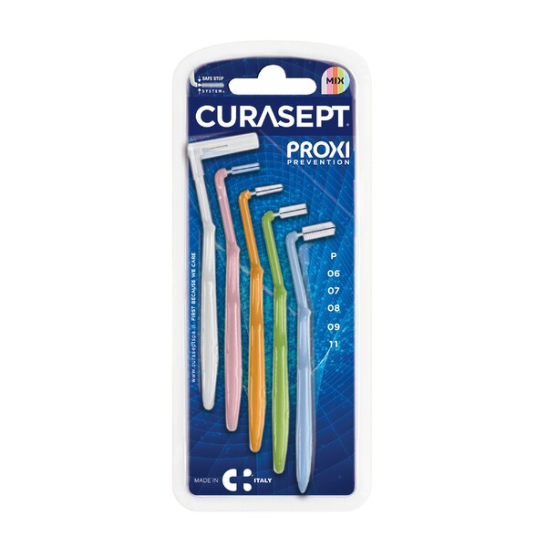 E-shop Curasept Proxi Angle medzizubné kefky Mix 5 ks