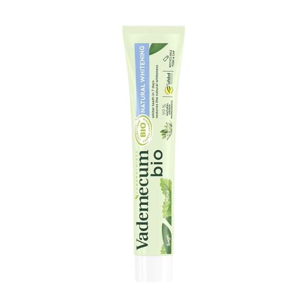 E-shop Vademecum BIO Natural Whitening zubná pasta 75 ml