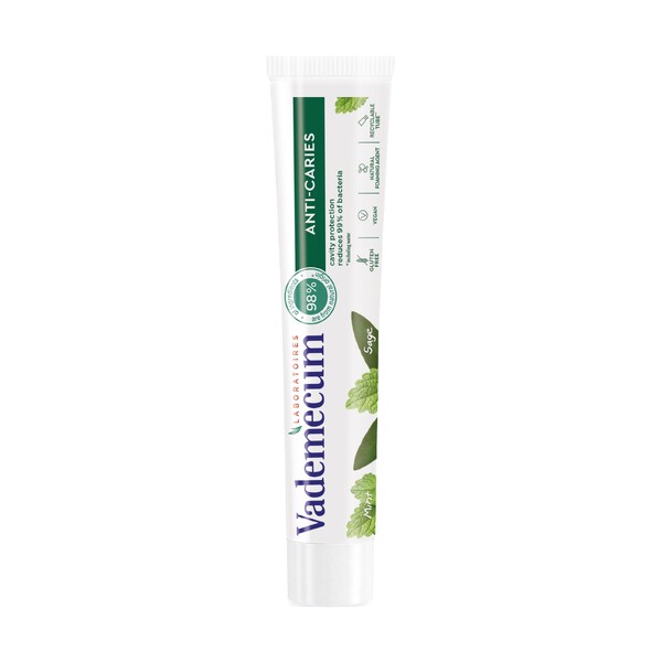 E-shop Vademecum Anti-Caries Mint&Sage zubná pasta 75 ml