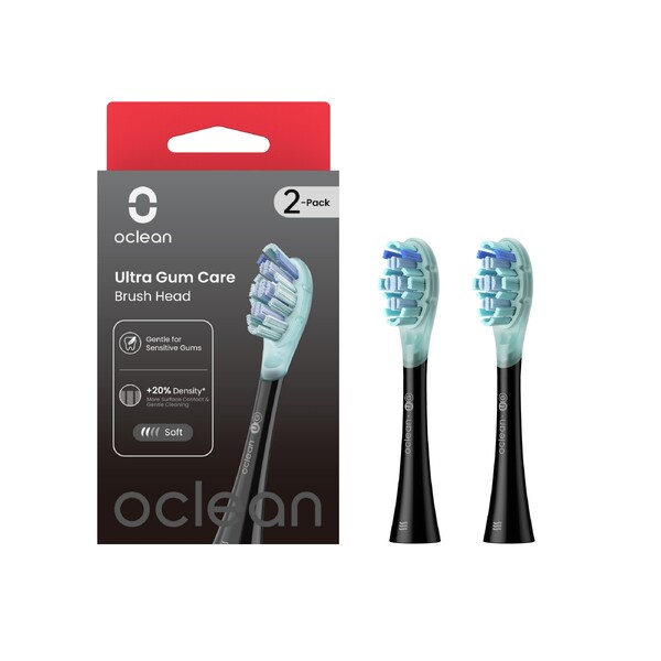 E-shop Oclean Ultra Gum Care Black náhradná hlavica 2 ks
