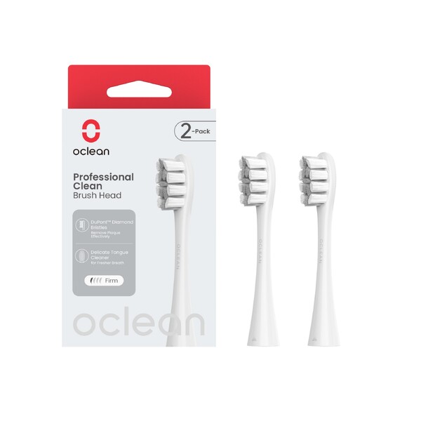 E-shop Oclean Professional Clean Grey náhradná hlavica 2 ks