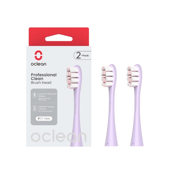 E-shop Oclean Professional Clean Purple náhradné hlavice 2 ks