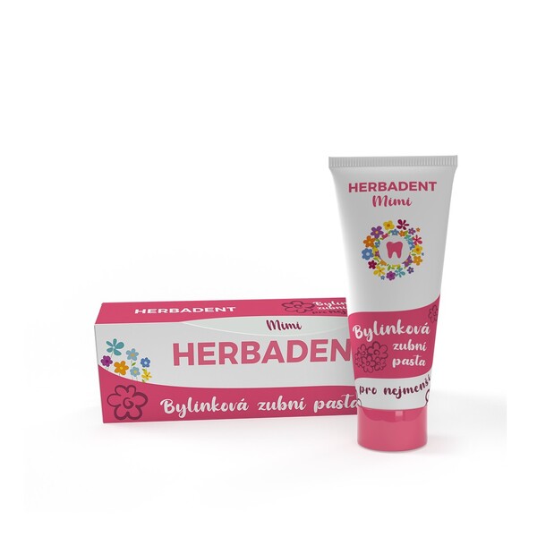 E-shop Herbadent Mimi bylinková zubná pasta pre najmenších 50 g