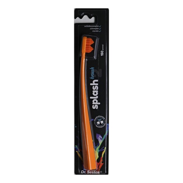 E-shop Splash Brush 2 150 zubná kefka oranžová