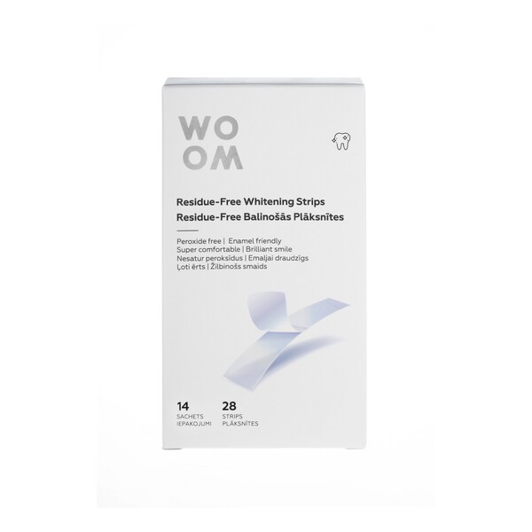 E-shop Woom Whitening Strips bieliace pásky 14 párov