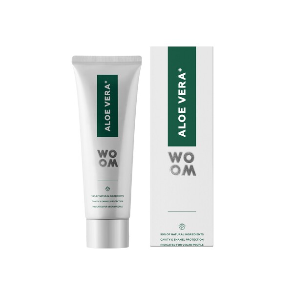 E-shop Woom Aloe Vera+ zubná pasta 75 ml
