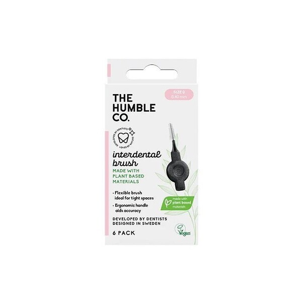 E-shop The Humble 0,40 mm fialová medzizubná kefka 6 ks
