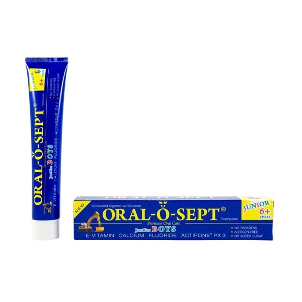 E-shop Oral-o-sept Junior Boys 6+ zubná pasta 75 ml