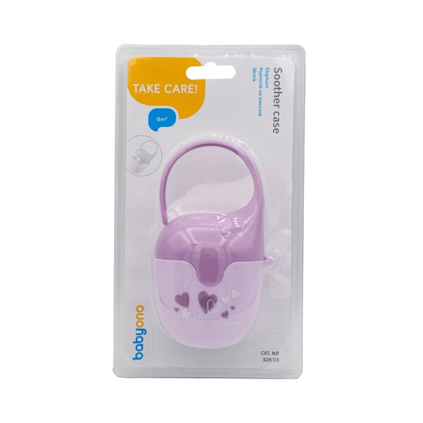 E-shop Babyono Elephant puzdro na cumlík - FIALOVÉ