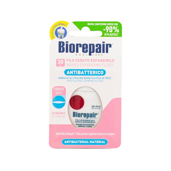 E-shop BioRepair Expanding voskovaná zubná niť 30 m