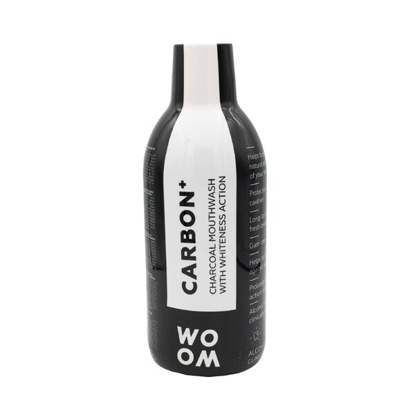 E-shop Woom Carbon+ ústna voda 500 ml