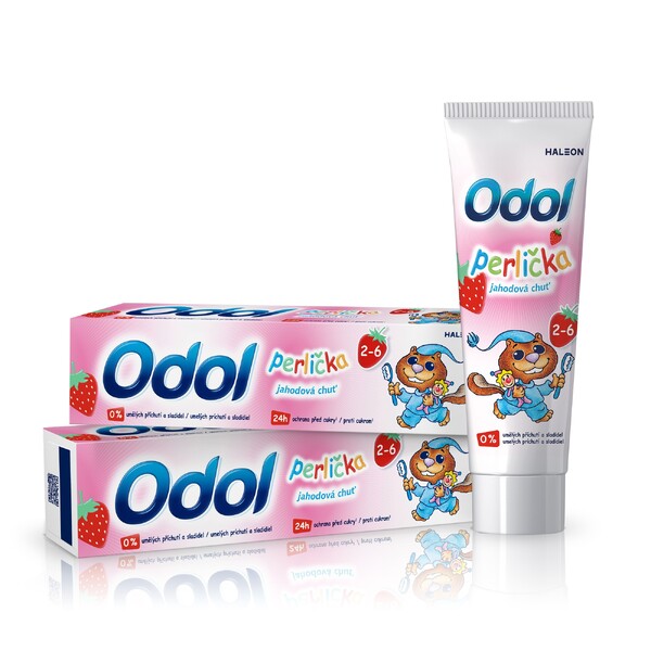 E-shop Odol perlička detská zubná pasta 2×50 ml