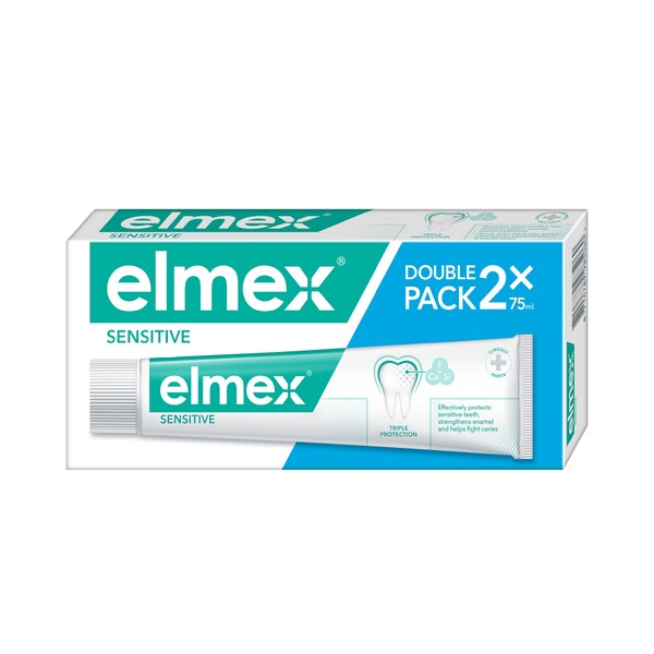 E-shop Elmex Sensitive zubná pasta 2×75 ml