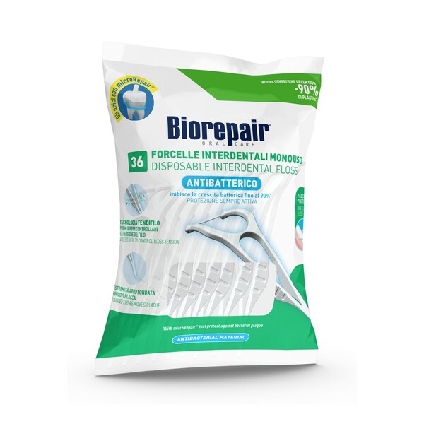 E-shop BioRepair Flosser špáradlo so zubnou niťou 36 ks