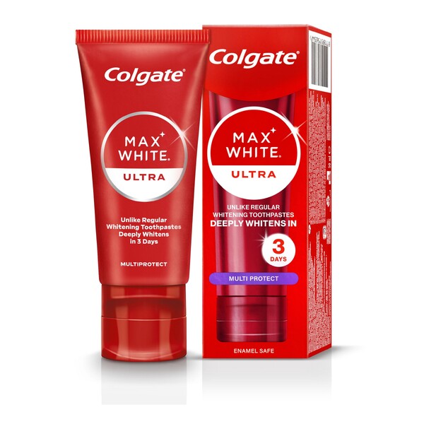 E-shop Colgate Max White Ultra MultiProtect bieliaca zubná pasta 50 ml