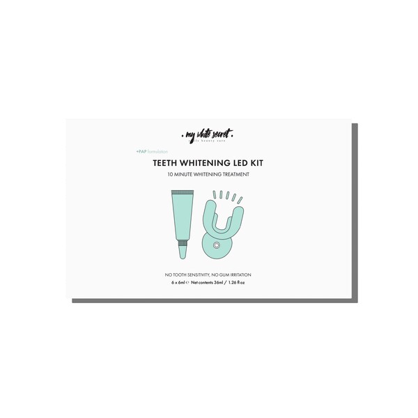 E-shop My White Secret PAP Teeth Whitening Led Kit sada na bielenie zubov