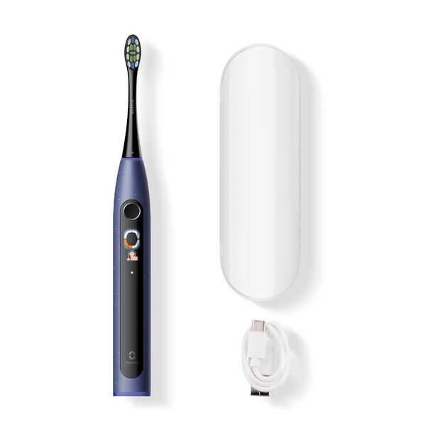 E-shop Oclean X Lite Set Dark Blue sonická kefka
