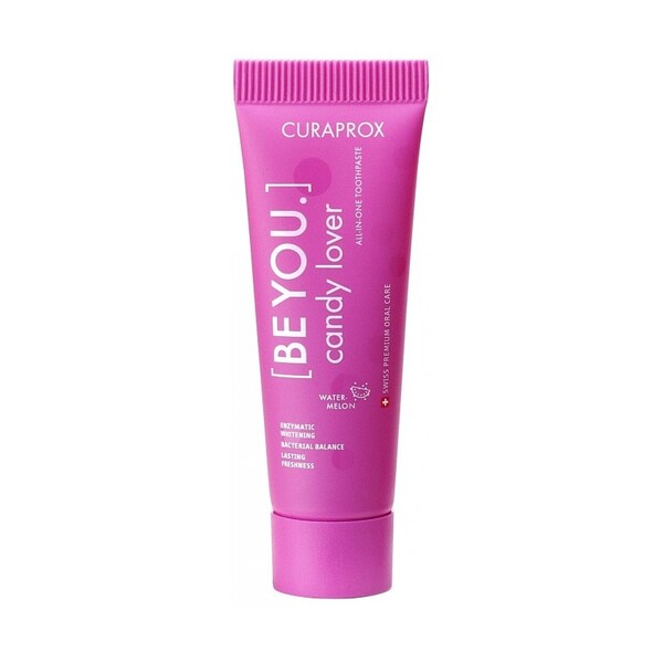 E-shop Curaprox Be You Candy Lover/Pink Mini zubná pasta 10 ml