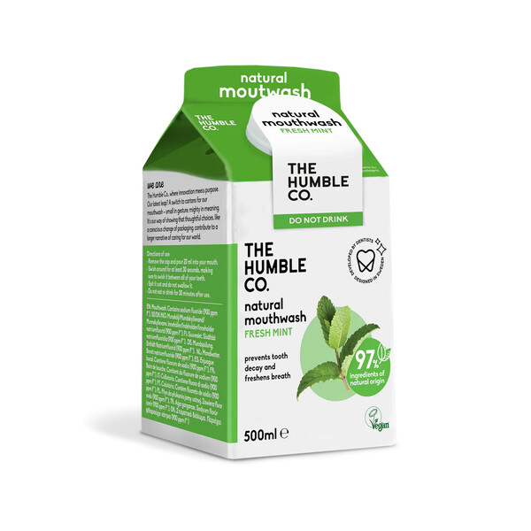 E-shop The Humble Fresh Mint ústna voda 500 ml
