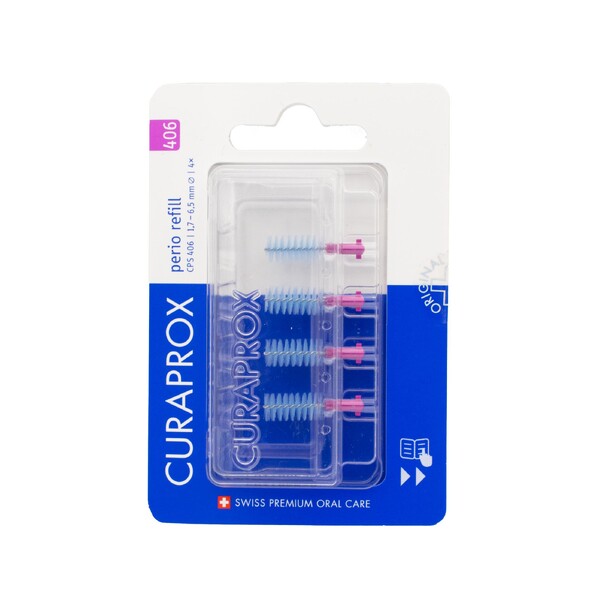 E-shop Curaprox CPS 406 Perio medzizubná kefka 4 ks