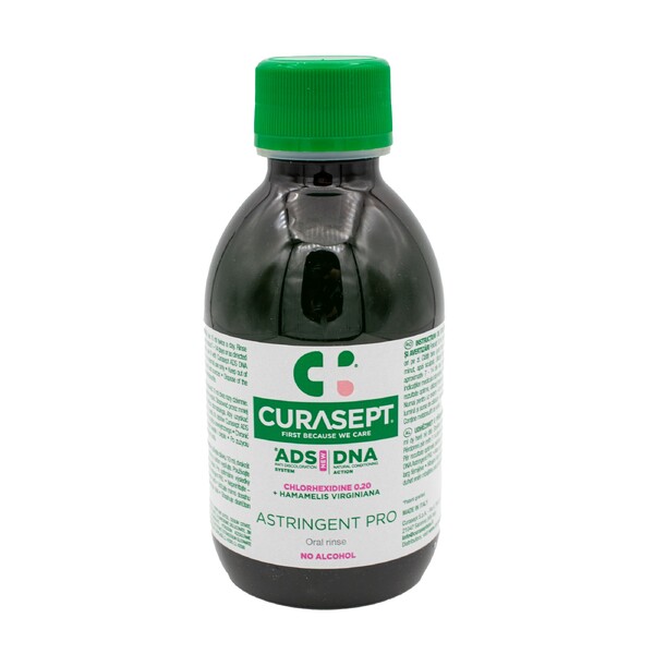 E-shop Curasept ADS DNA Astringent Pro ústna voda 200 ml