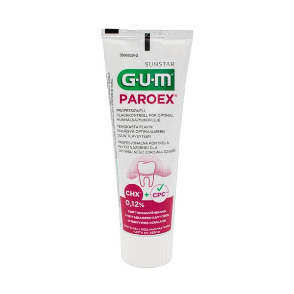 E-shop GUM Paroex 0,12% CHX zubná pasta 75ml