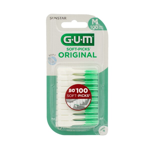 E-shop GUM Soft Picks Original Medium medzizubná kefka 100 ks