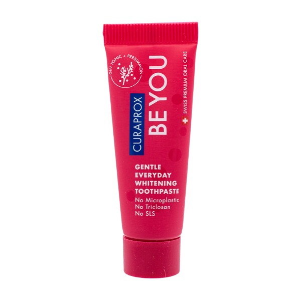 E-shop Curaprox Be You Challenger Red Mini zubná pasta 10 ml