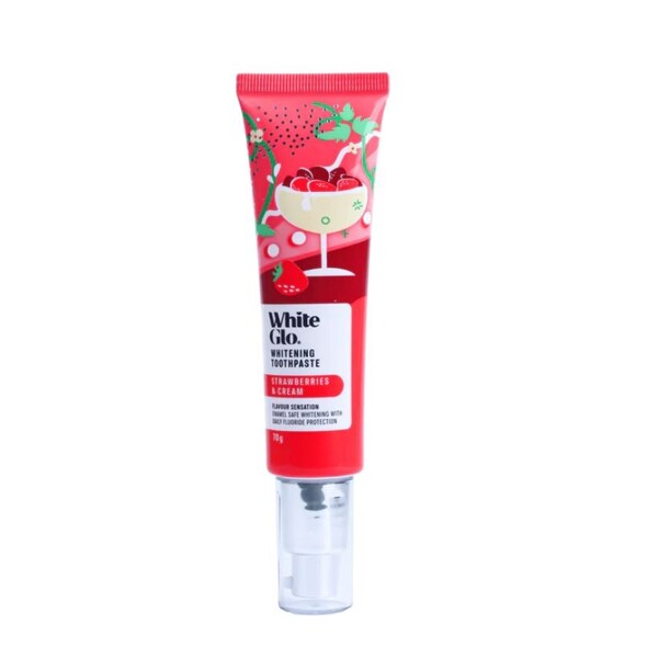 E-shop White Glo Strawberries & Cream zubná pasta 70 g