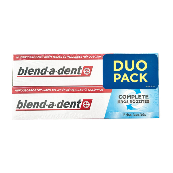 E-shop Blend-a-dent Complete Extra Stark fixačný krém 2×47 g