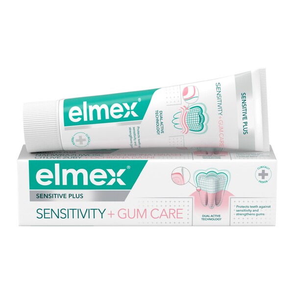 E-shop Elmex Sensitive Plus Sensitivity + Gum Care zubná pasta 75 ml