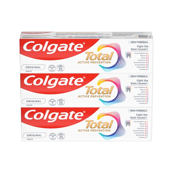 E-shop Colgate Total Original zubná pasta 3x75ml