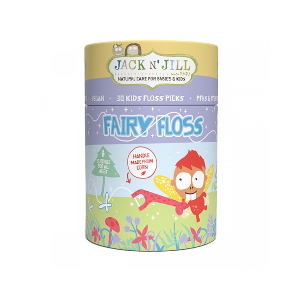 E-shop Jack N'Jill Fairy Floss detská zubná niť 30 ks