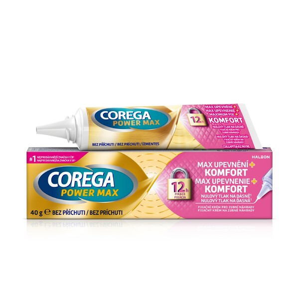 E-shop Corega Upevnenie+Komfort fixačný krém 40 g