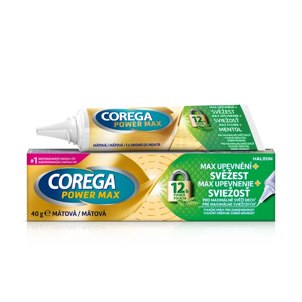 E-shop Corega Max Upevnenie+Sviežosť fixačný krém 40 g