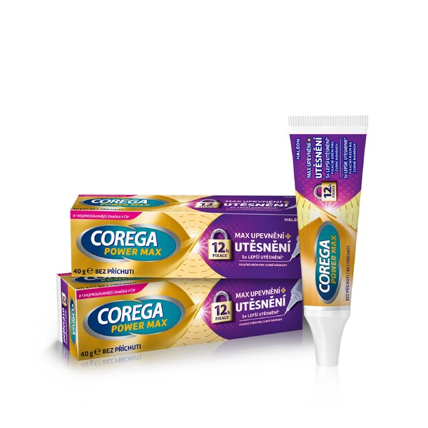 E-shop Corega Max Upevnenie+Utesnenie fixačný krém 2x40 g