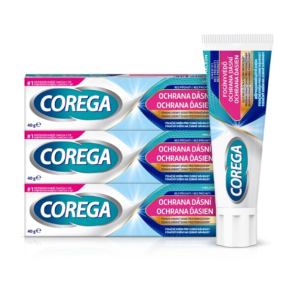 E-shop Corega ochrana ďasien fixačný krém 3x40g