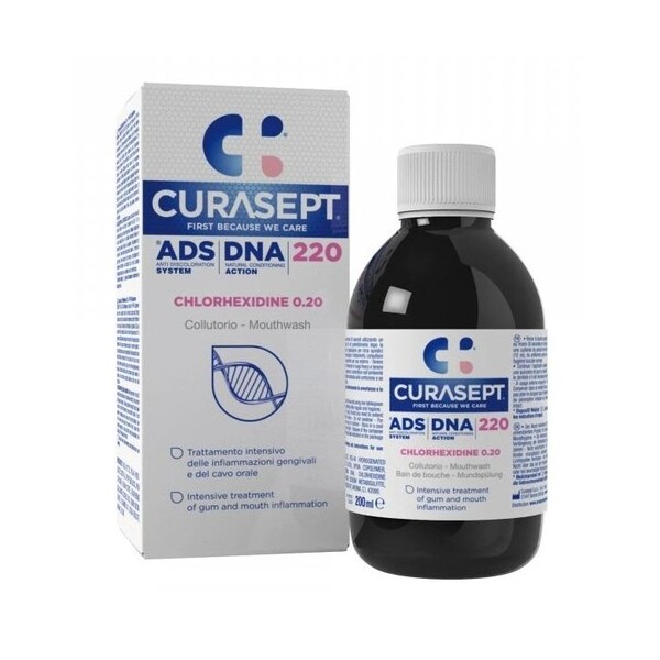 E-shop Curasept ADS DNA 220 ústna voda 200 ml