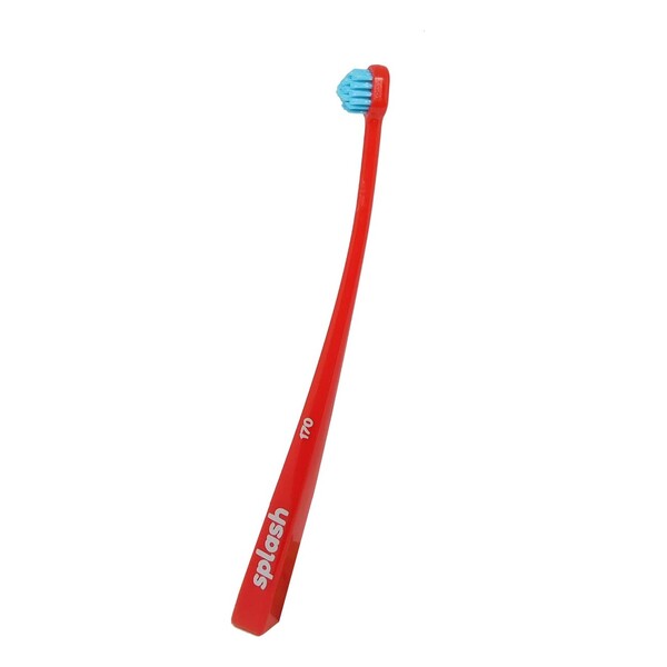 E-shop Splash Brush 170 zubná kefka červená