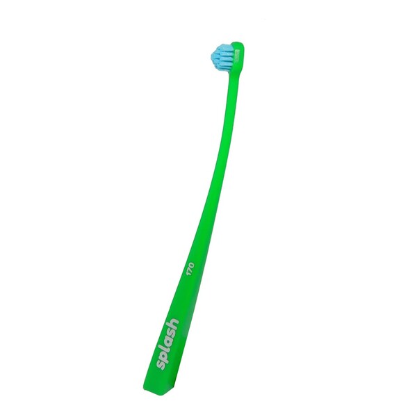 E-shop Splash Brush 170 zubná kefka zelená