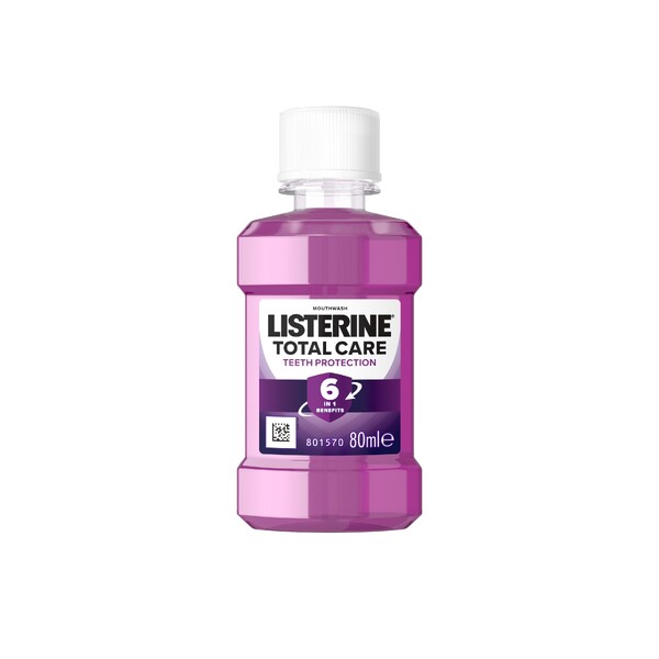 E-shop Listerine Total Care Teeth Protection ústna voda 80 ml