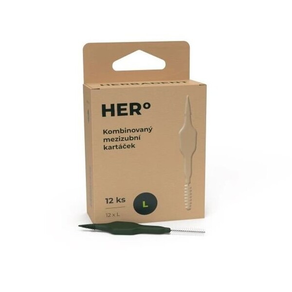 E-shop Herbadent HERo L medzizubná kefka 12 ks