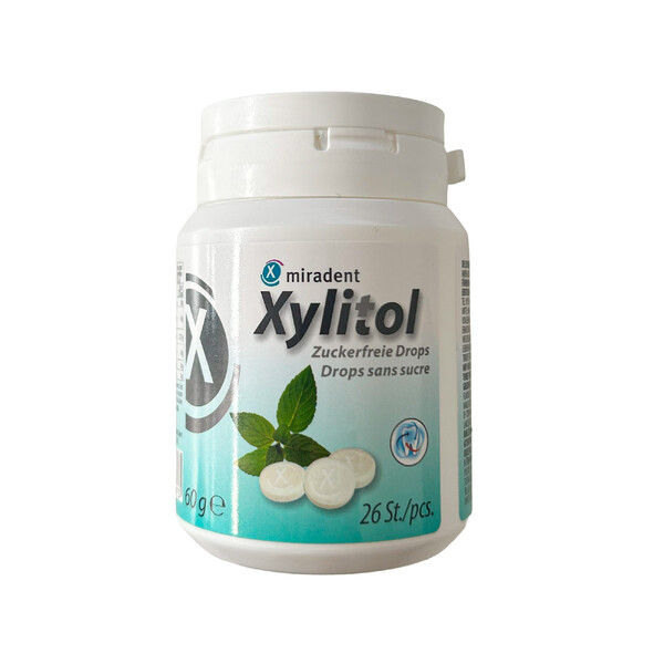 E-shop Miradent Xylitol pastilky MINT 26 ks